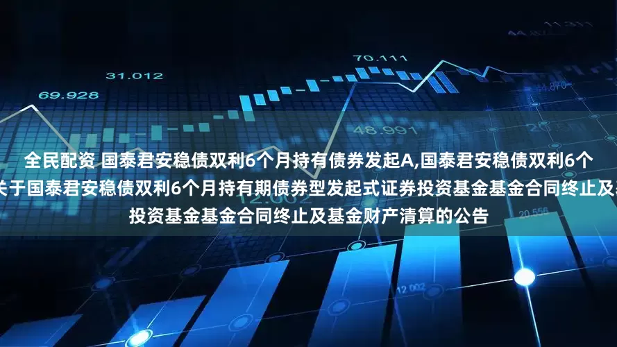 全民配资 国泰君安稳债双利6个月持有债券发起A,国泰君安稳债双利6个月持有债券发起C: 关于国泰君安稳债双利6个月持有期债券型发起式证券投资基金基金合同终止及基金财产清算的公告