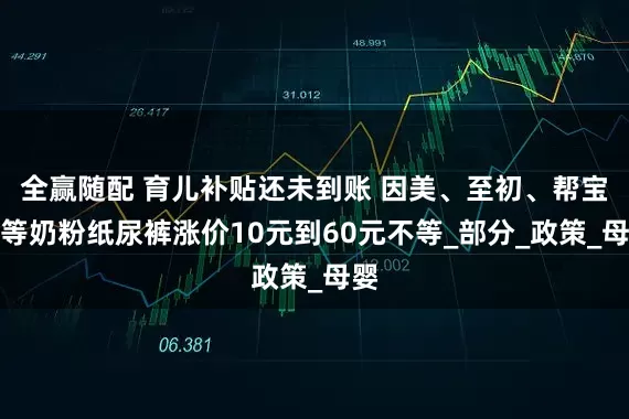 全赢随配 育儿补贴还未到账 因美、至初、帮宝适等奶粉纸尿裤涨价10元到60元不等_部分_政策_母婴